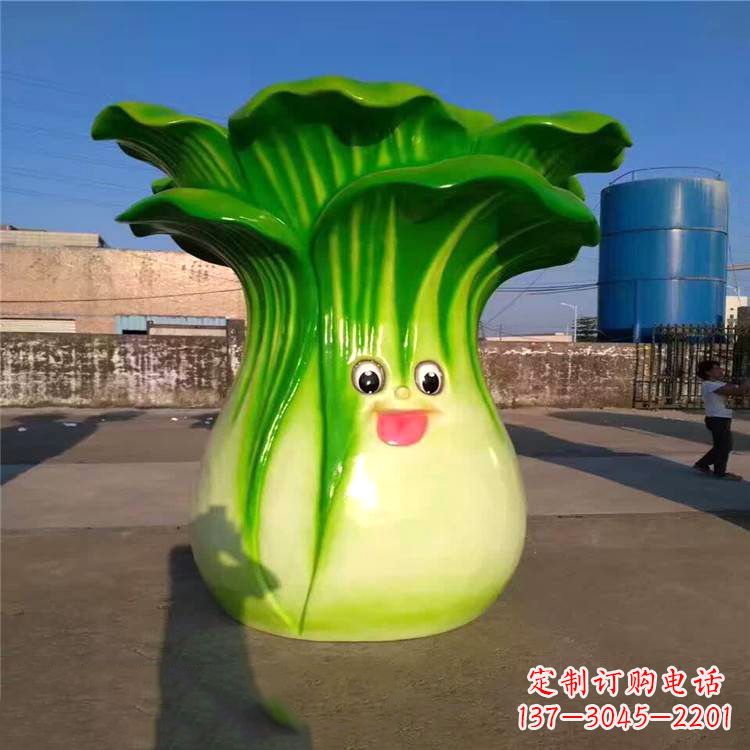 常州“仿真白菜雕塑”——让你触摸自然之美