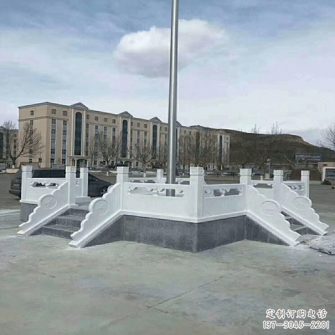 常州广场石雕升旗台