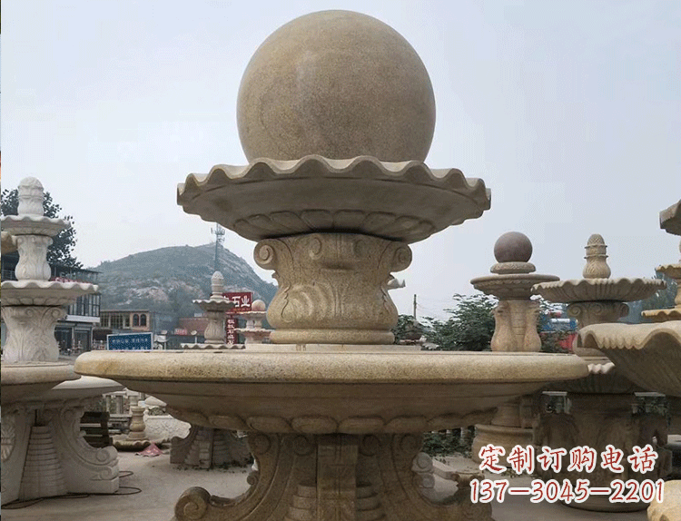 常州石雕汉白玉喷泉