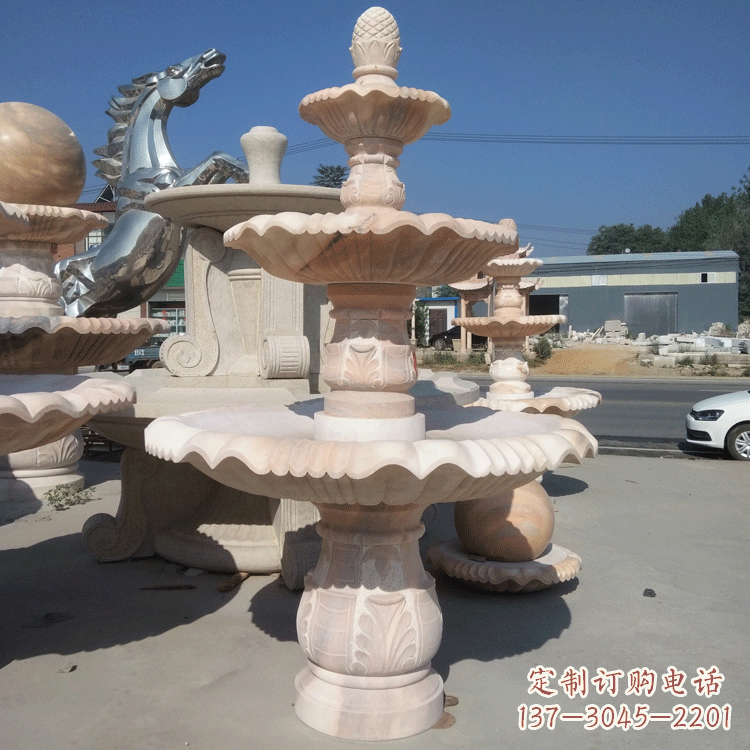 常州四腿石雕喷泉