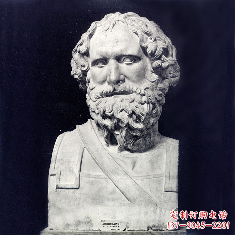 常州阿基米德石雕头像传承古典美学