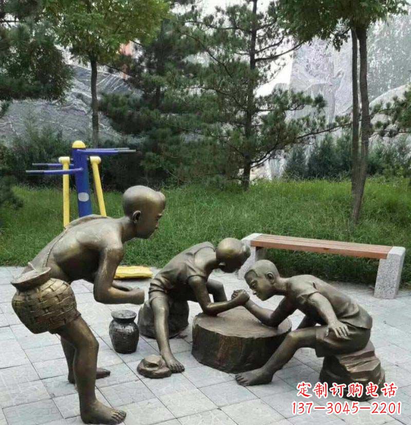 常州儿童童趣铜雕
