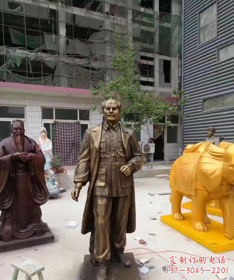 常州“白求恩”传奇人物铜雕
