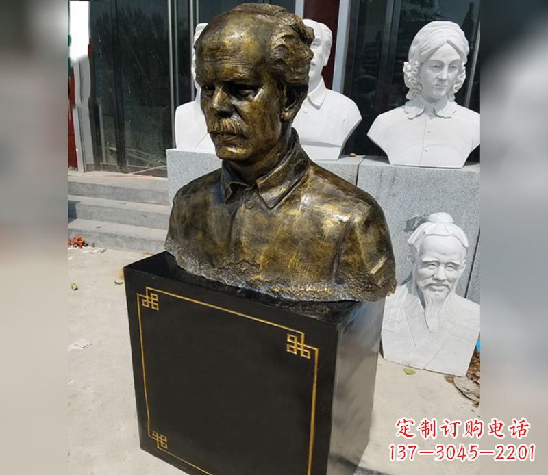 常州白求恩胸像荣耀中国历史精神