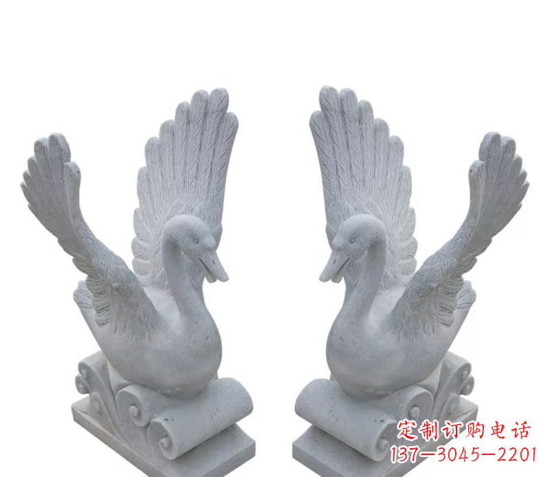 常州天鹅之恋石雕