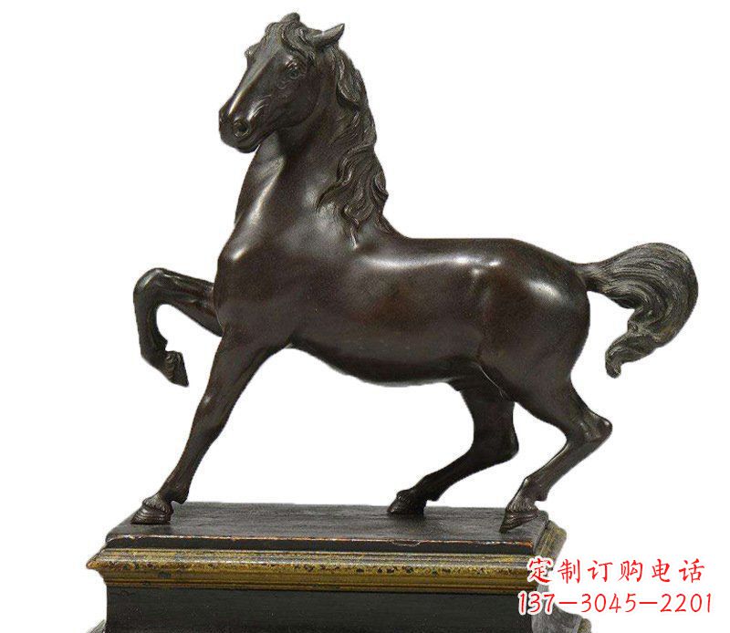 常州办公招财马动物铜雕塑
