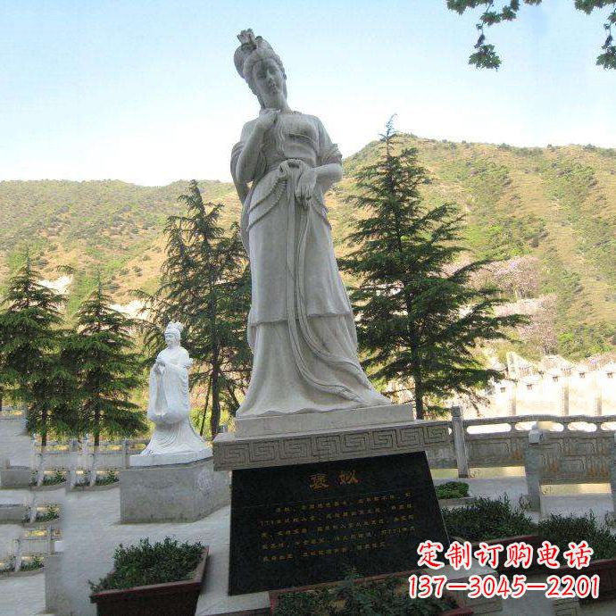 常州褒姒雕像-中国古代知名美女“烽火戏诸侯”相关人物雕塑