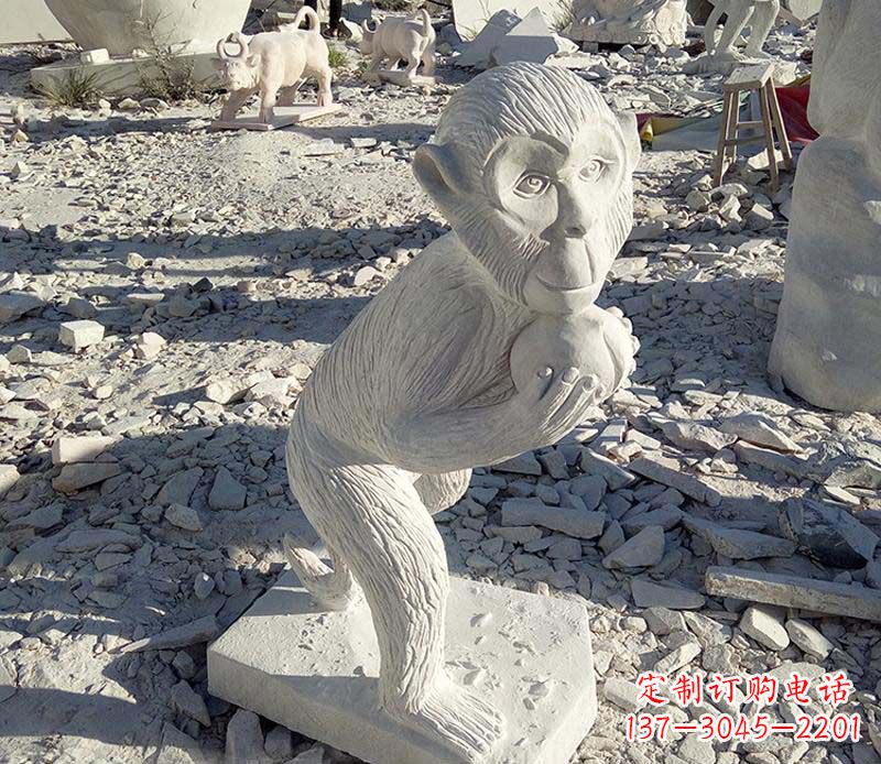 常州“猴子石雕”——精致细腻的石头精雕
