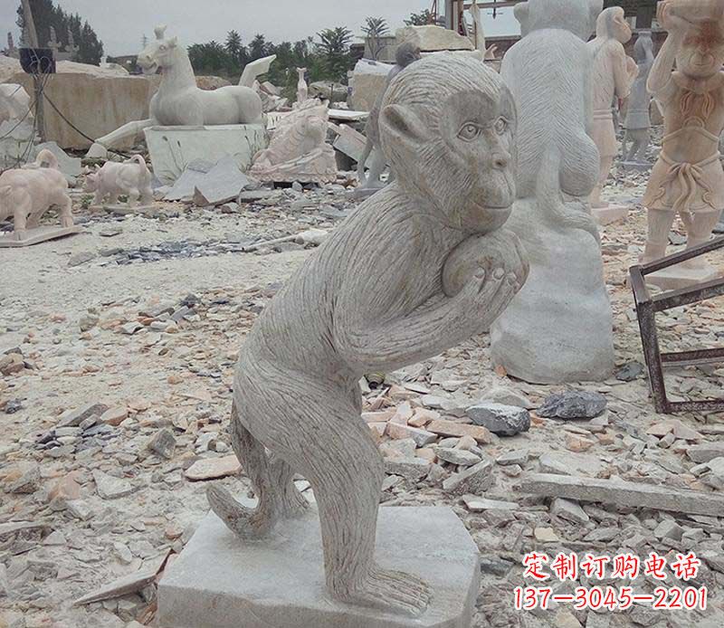 常州新猴子雕像,传承古老传说