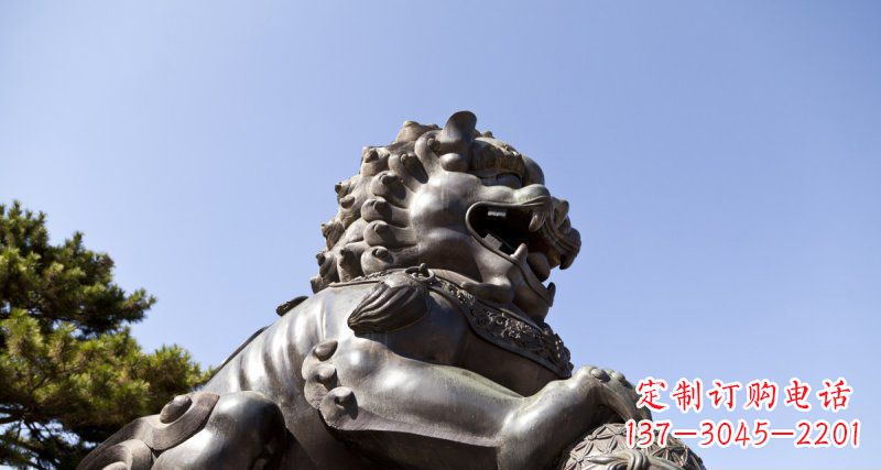 常州北方铜狮子铜雕