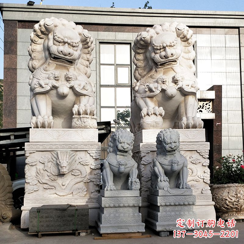 常州石狮子雕塑——守护家园的看门神