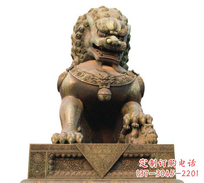 常州北京狮大型狮子铜雕