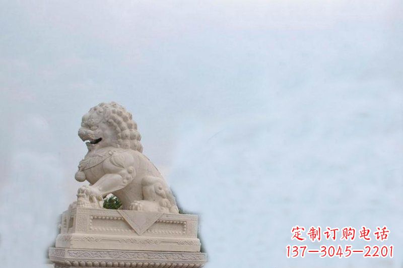 常州北京狮石精美狮子雕塑
