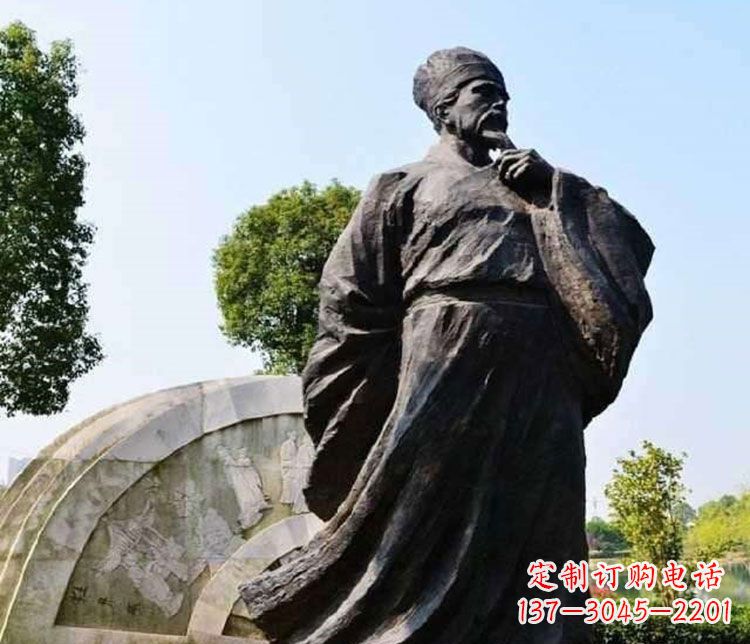 常州王安石铜雕精美限量版