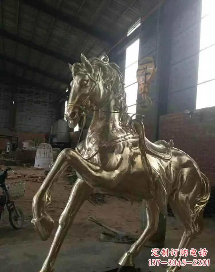 常州奔马铜雕
