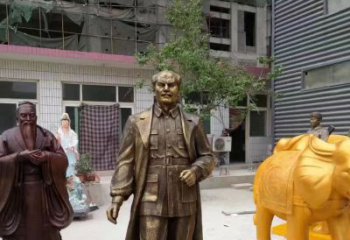 常州“白求恩”传奇人物铜雕