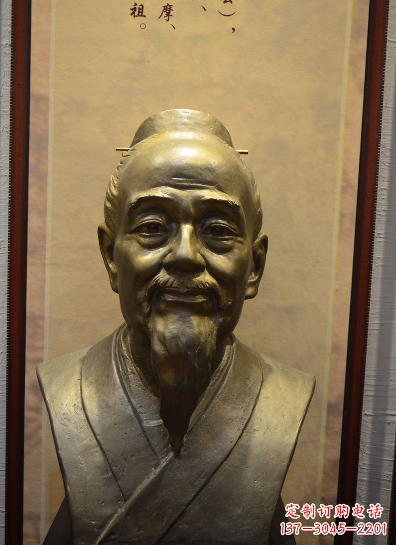 常州扁鹊——古代医学家铜雕