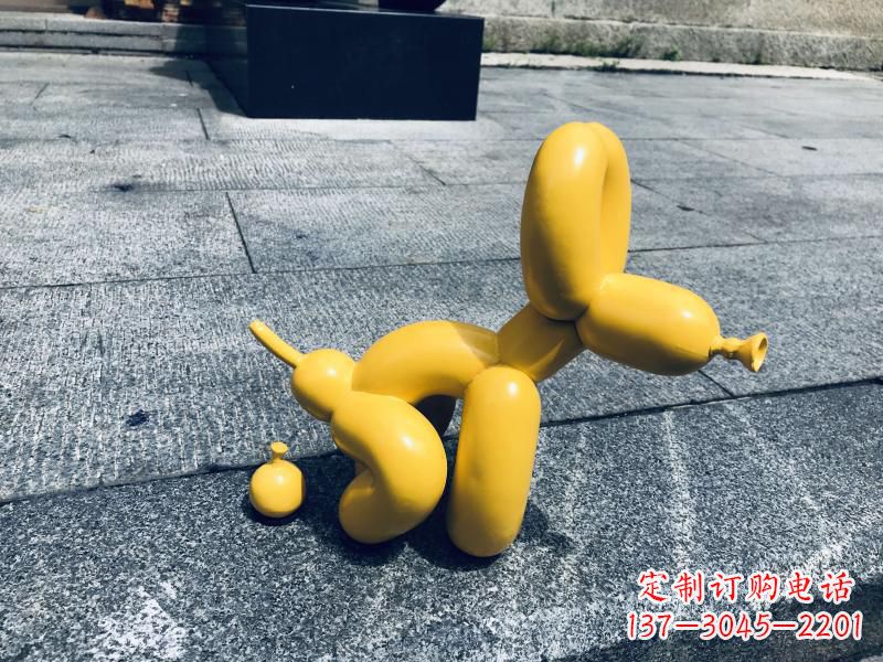 常州新颖创意的气球狗雕塑
