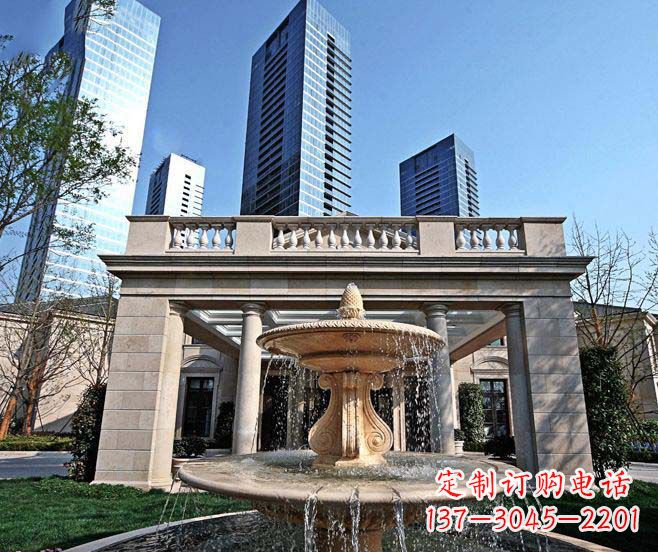 常州喷泉石雕让你的别墅景观更加完美