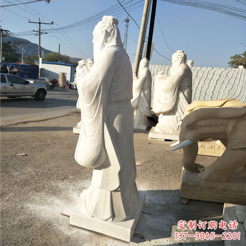 常州孔子——玻璃钢雕塑的象征