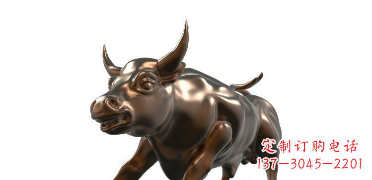 常州玻璃钢仿铜牛公园动物雕塑视觉盛宴
