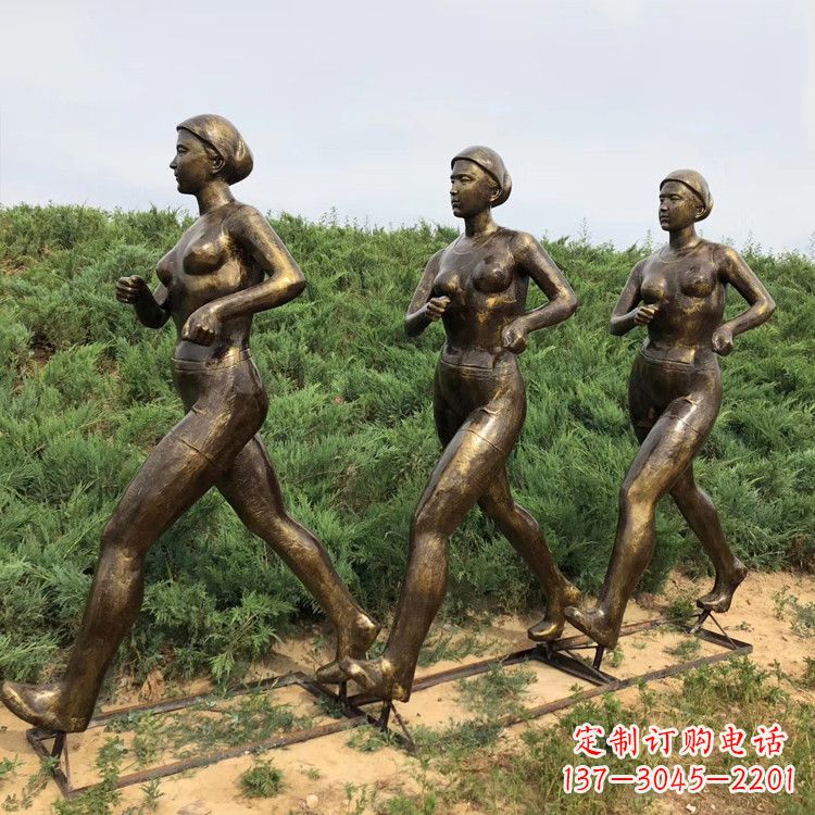 常州玻璃钢仿铜女人雕塑精致细腻的艺术品