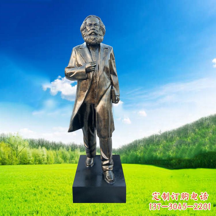 常州玻璃钢马克思塑像伟人的永恒记忆