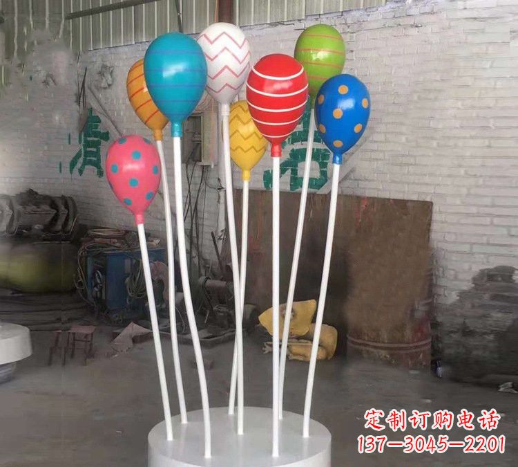 常州玻璃钢仿真彩绘气球