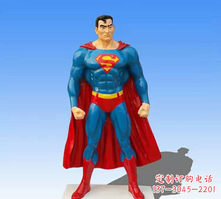 常州玻璃钢仿真超人