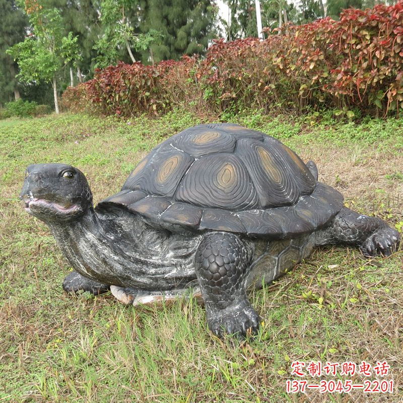 常州玻璃钢乌龟雕塑传承古老文化