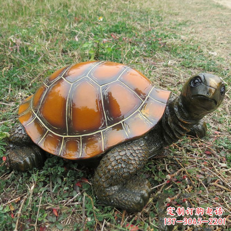 常州玻璃钢制乌龟雕塑——艺术的精美呈现