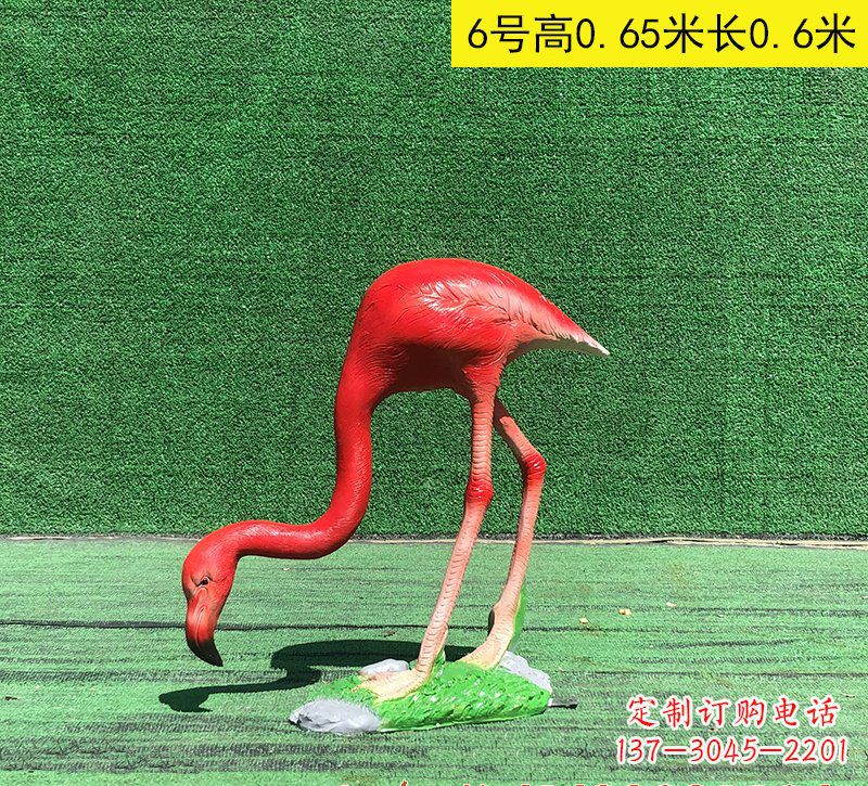 常州玻璃钢火烈鸟雕塑222