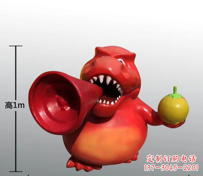 常州玻璃钢卡通仿真动物雕塑