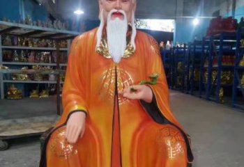 常州玻璃钢彩绘佛像钟雕塑——精美宗教艺术装饰