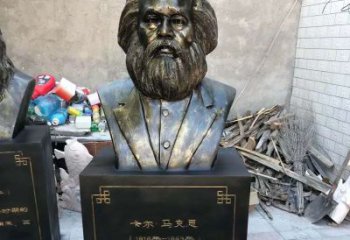 常州玻璃钢铸就的马克思雕塑