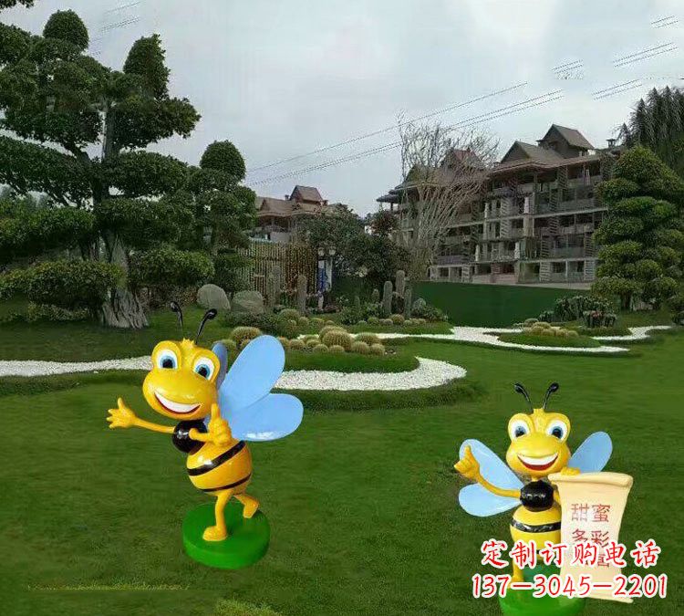 常州玻璃钢卡通小蜜蜂