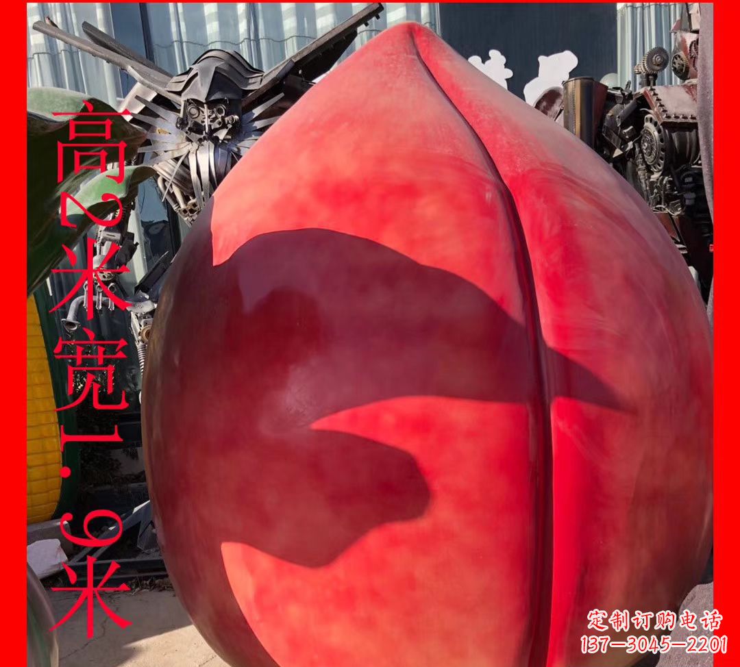常州玻璃钢水果雕塑——给你一个美好的景观