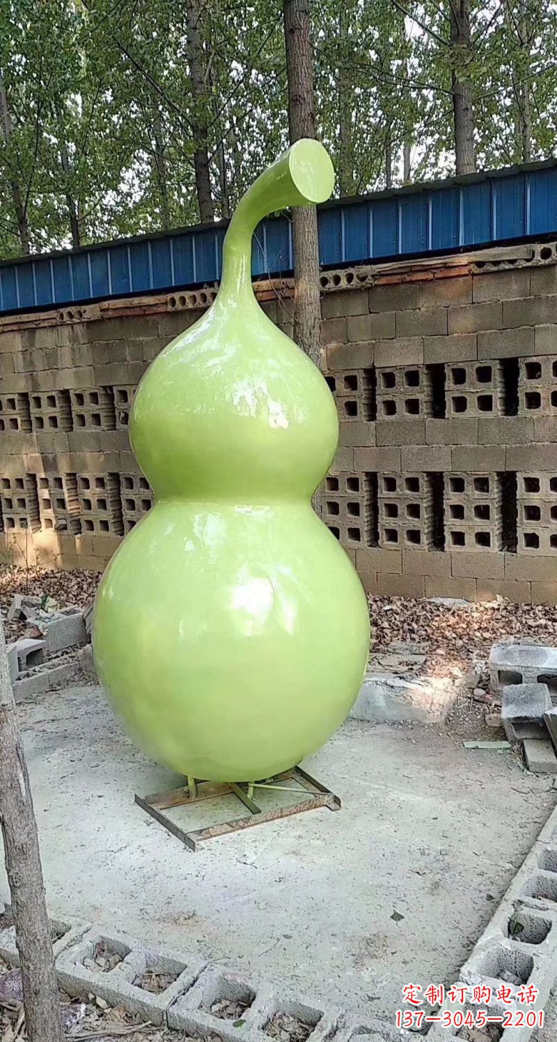 常州玻璃钢葫芦雕塑艺术性与实用性的完美结合