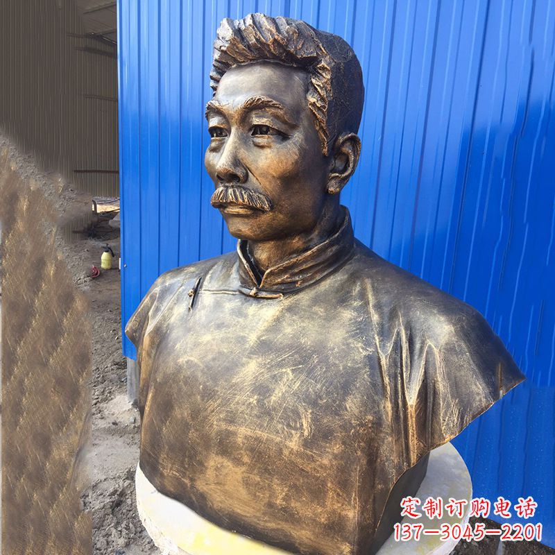 常州鲁迅雕塑传承伟大的文学遗产