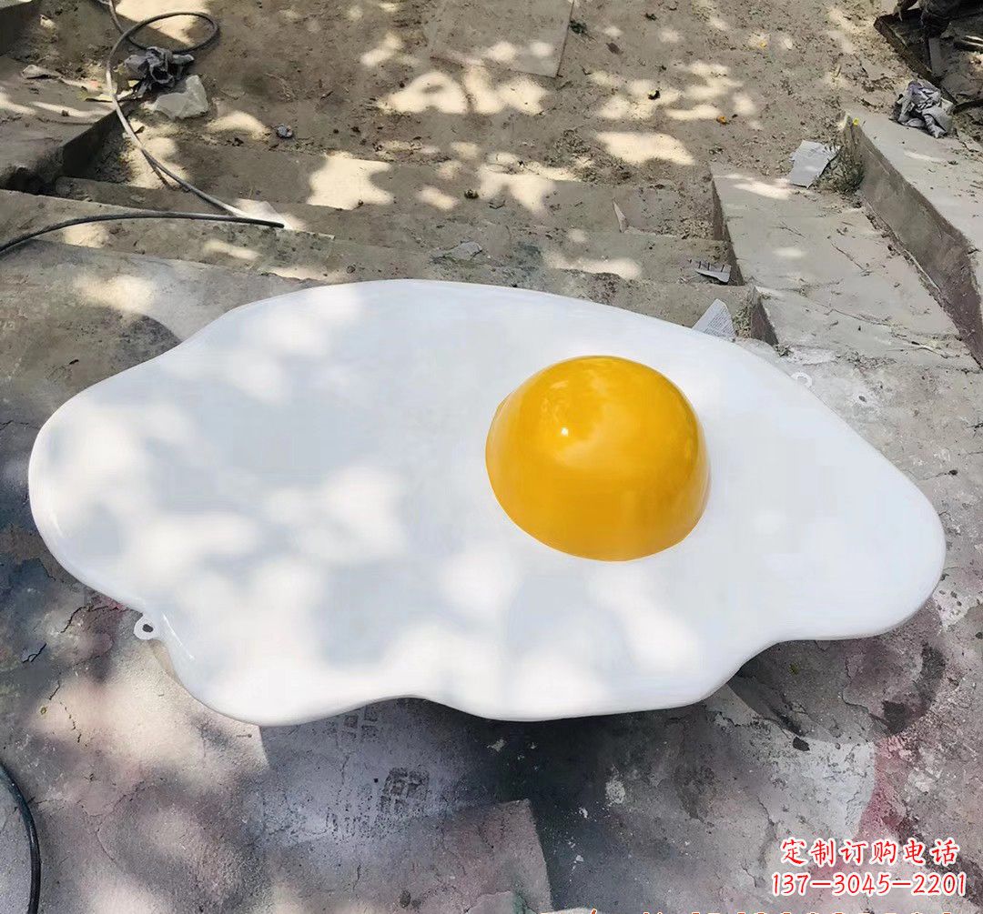 常州玻璃钢鸡蛋雕塑——精美绝伦