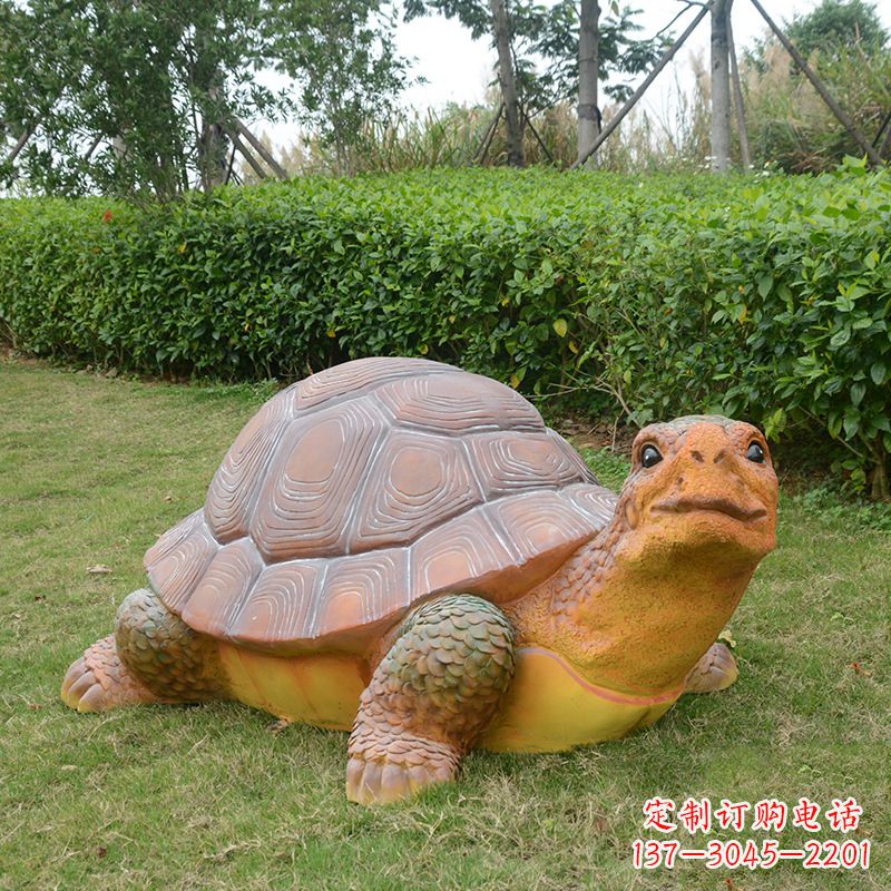 常州玻璃钢乌龟雕塑一种具有传统文化意义的艺术品