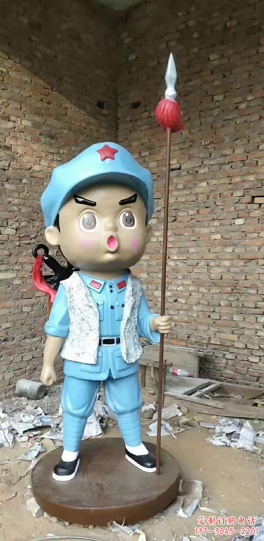 常州红军雕塑弘扬伟大革命精神