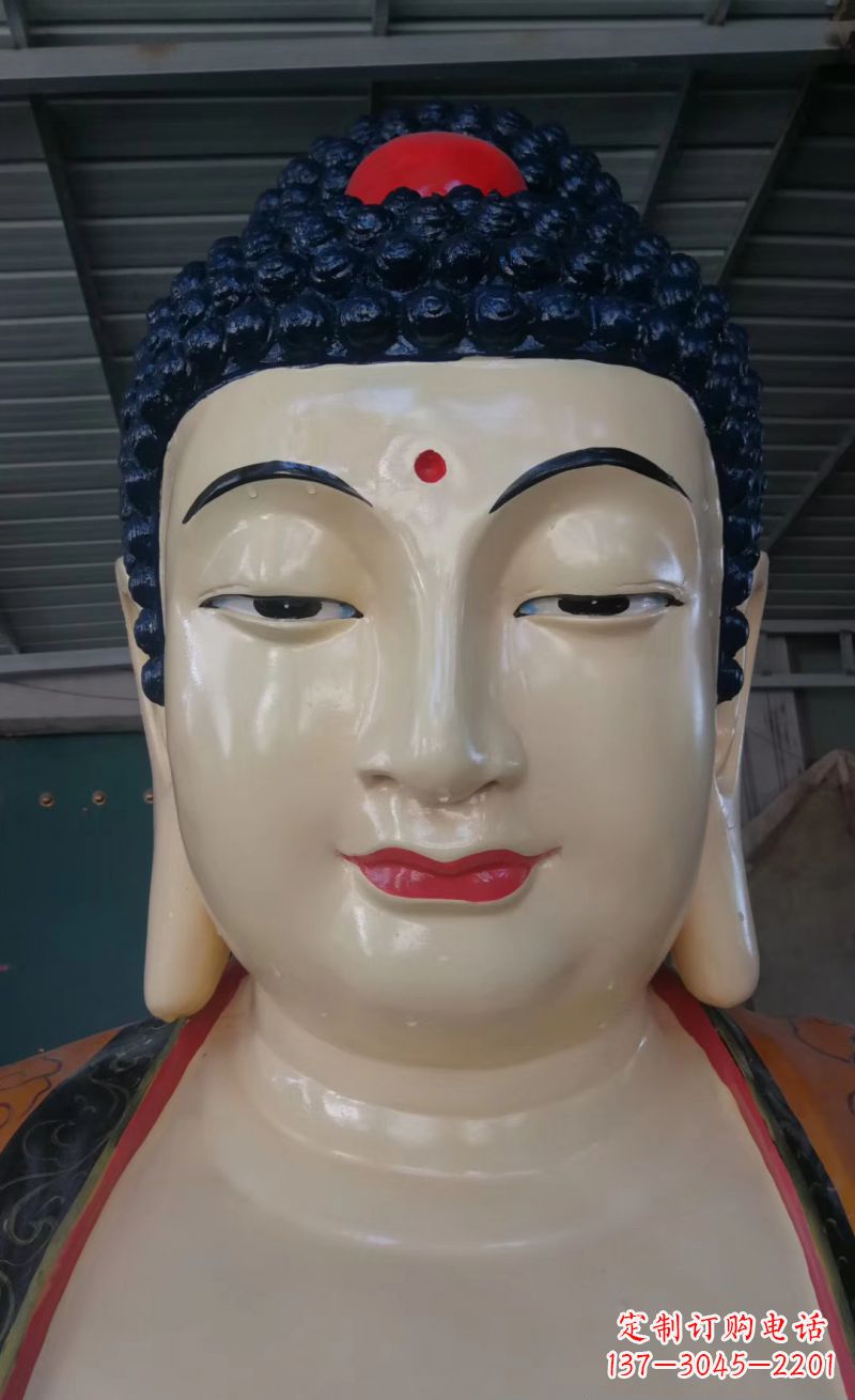 常州玻璃钢宗教庙宇如来雕像宗教文化的艺术精粹