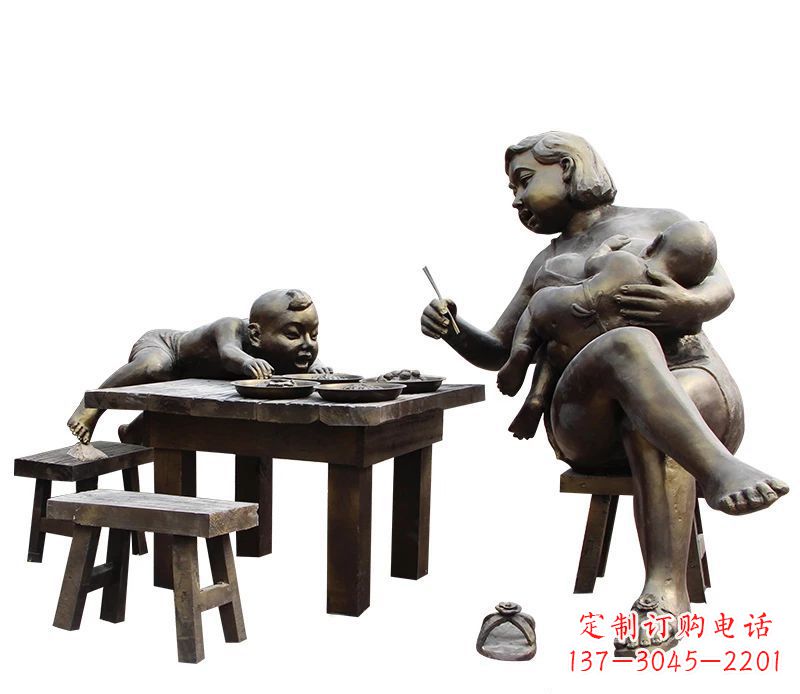 常州母爱雕塑儿童公园中的精美雕塑