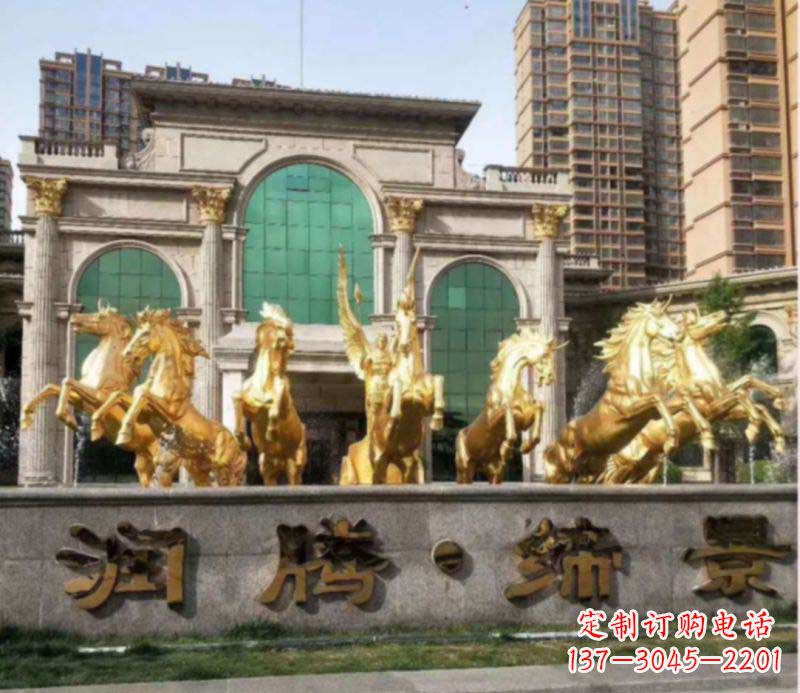 常州不锈钢阿波罗战车雕塑