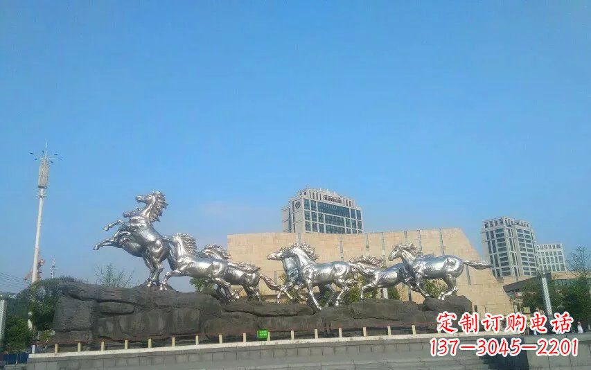 常州不锈钢动物雕塑精美的艺术品