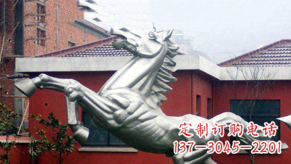 常州不锈钢奔马雕塑展现力量与美感