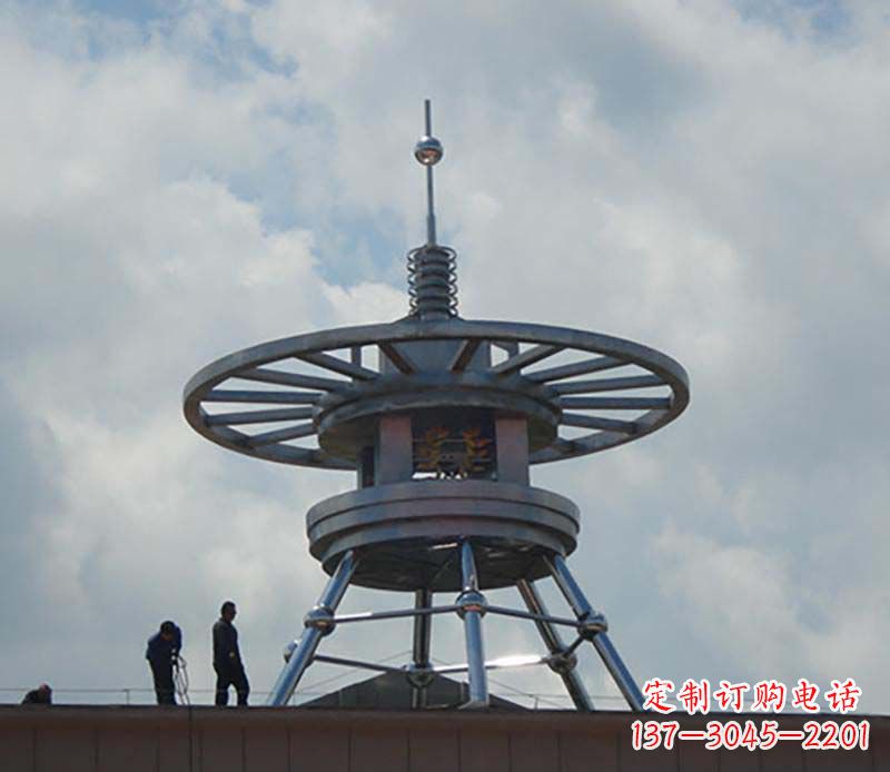 常州不锈钢避雷针景观雕塑——安全防护与美丽结合