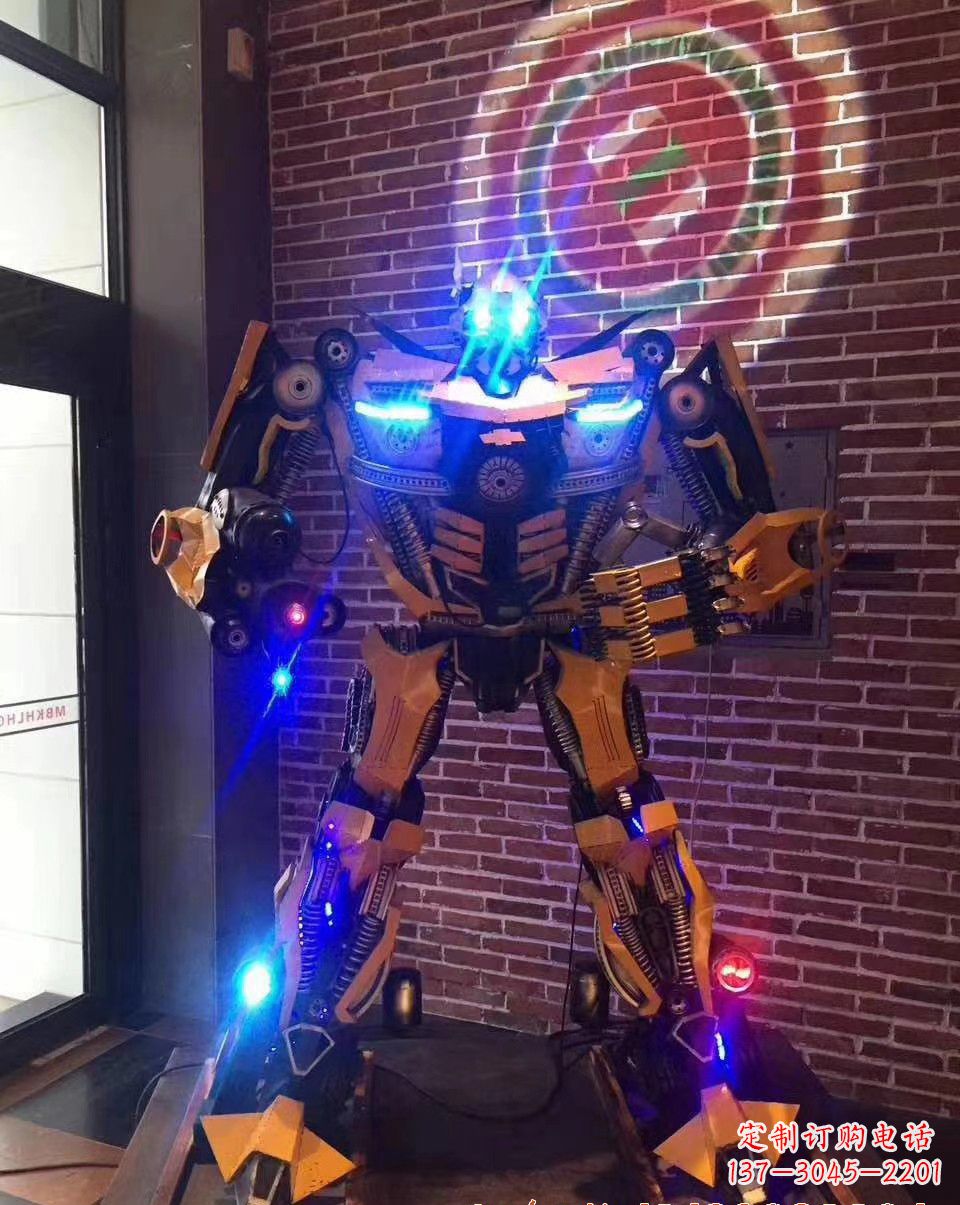 常州不锈钢变形金刚雕塑
