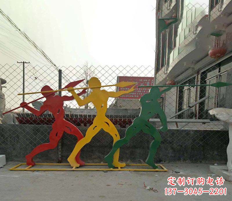 常州不锈钢标枪雕塑